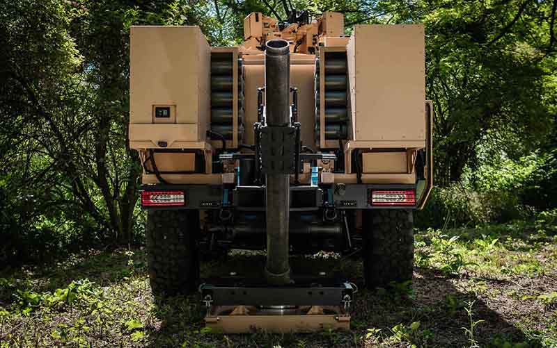 Sherpa 2AM AMM, un nuevo concepto de mortero embarcado blindado